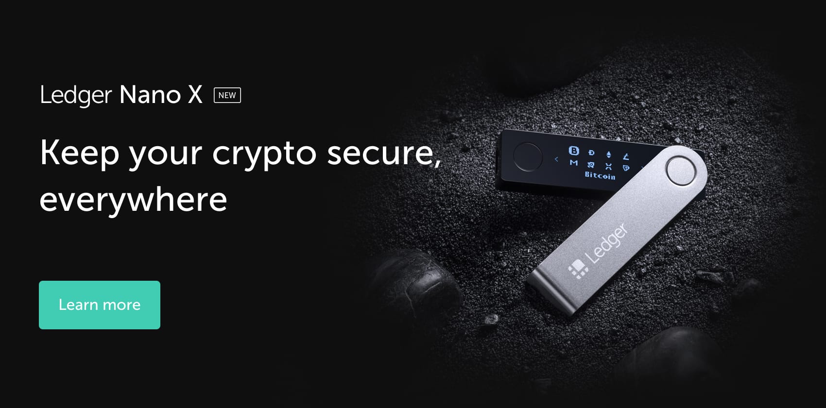 Ledger Nano X - The secure hardware wallet